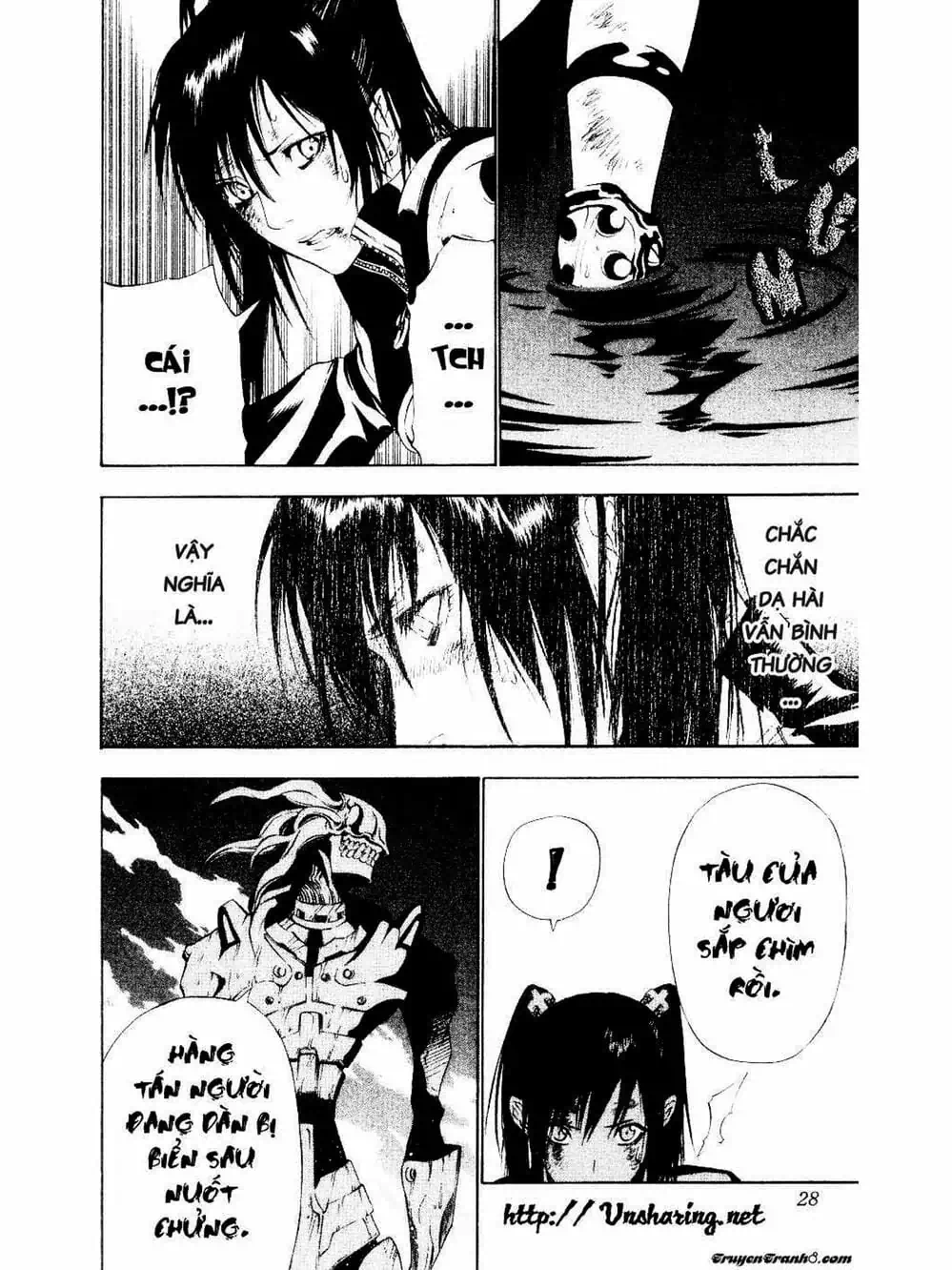 Truyện Tranh Quái Vật Sinh Ra Từ Linh Hồn Chết Chóc - D. Gray-Man trang 8