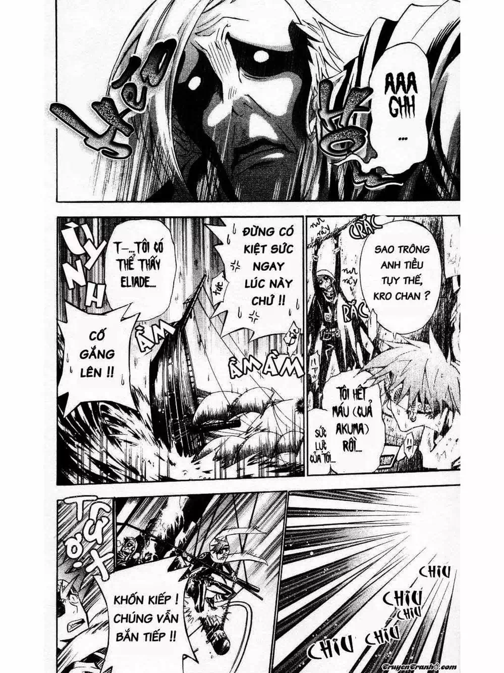 Truyện Tranh Quái Vật Sinh Ra Từ Linh Hồn Chết Chóc - D. Gray-Man trang 8