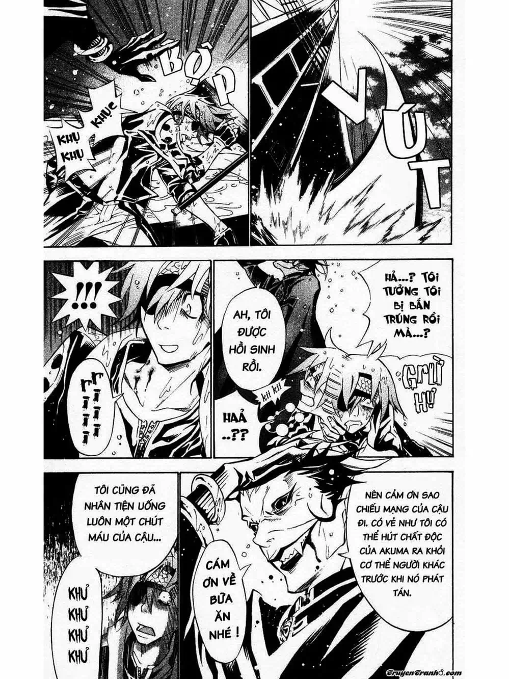 Truyện Tranh Quái Vật Sinh Ra Từ Linh Hồn Chết Chóc - D. Gray-Man trang 8