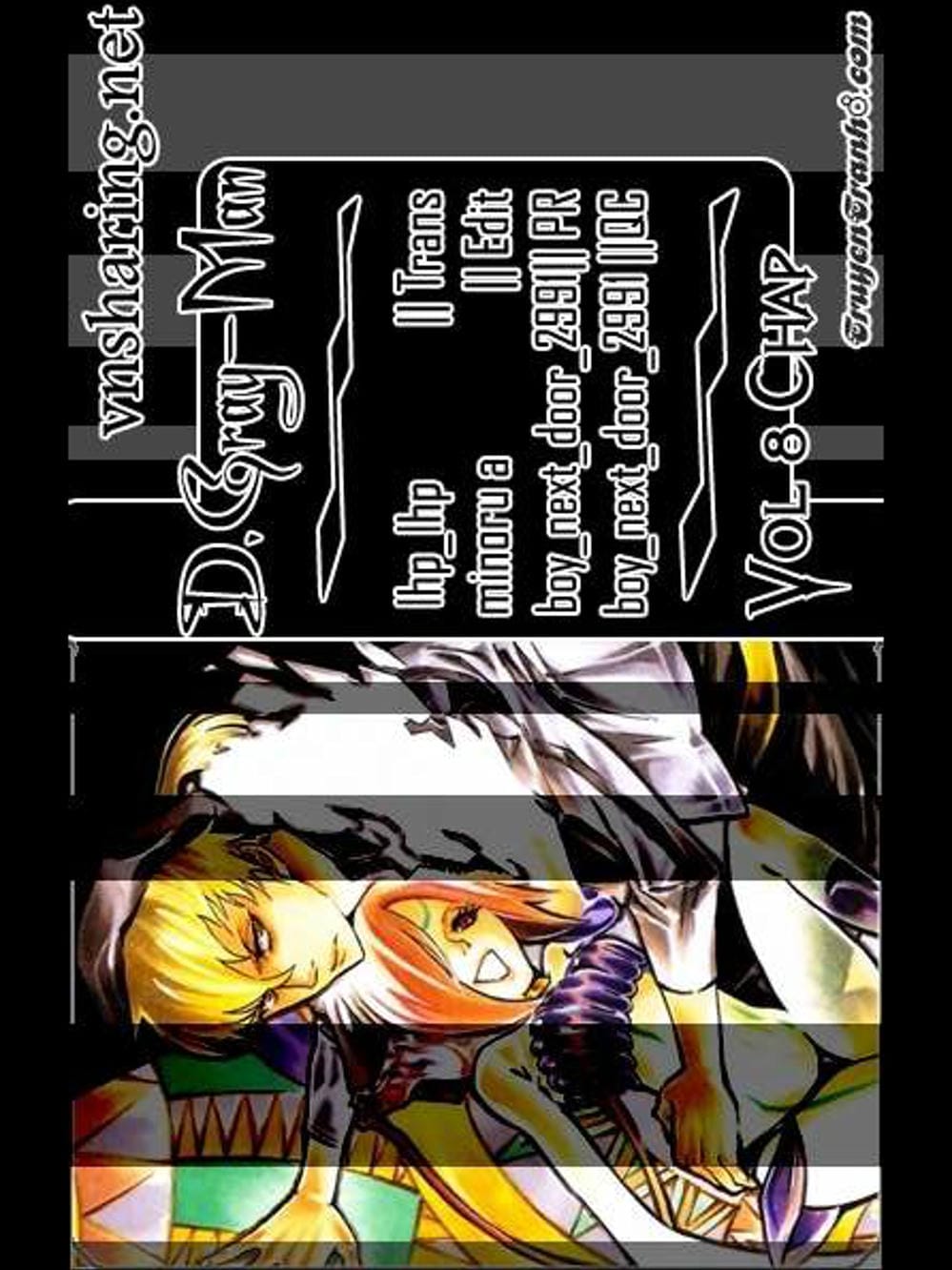 Truyện Tranh Quái Vật Sinh Ra Từ Linh Hồn Chết Chóc - D. Gray-Man trang 8