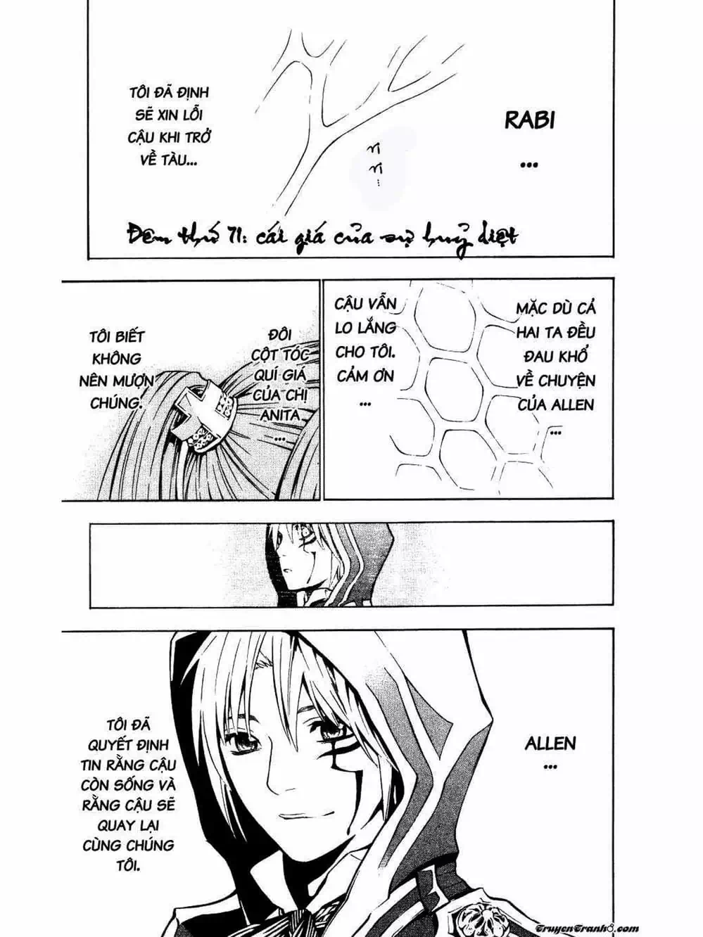 Truyện Tranh Quái Vật Sinh Ra Từ Linh Hồn Chết Chóc - D. Gray-Man trang 8