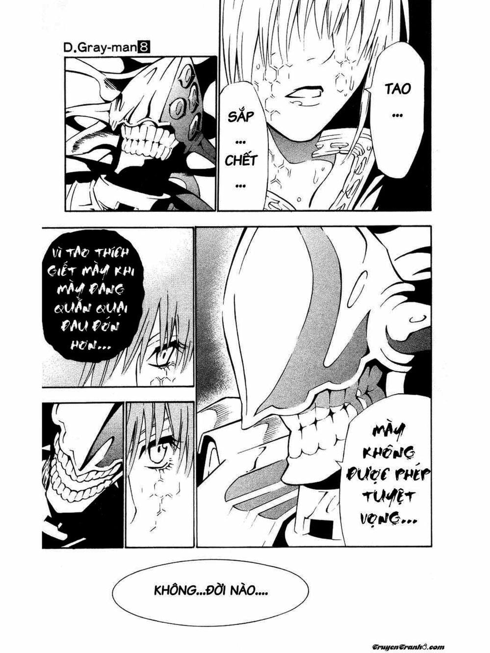 Truyện Tranh Quái Vật Sinh Ra Từ Linh Hồn Chết Chóc - D. Gray-Man trang 8