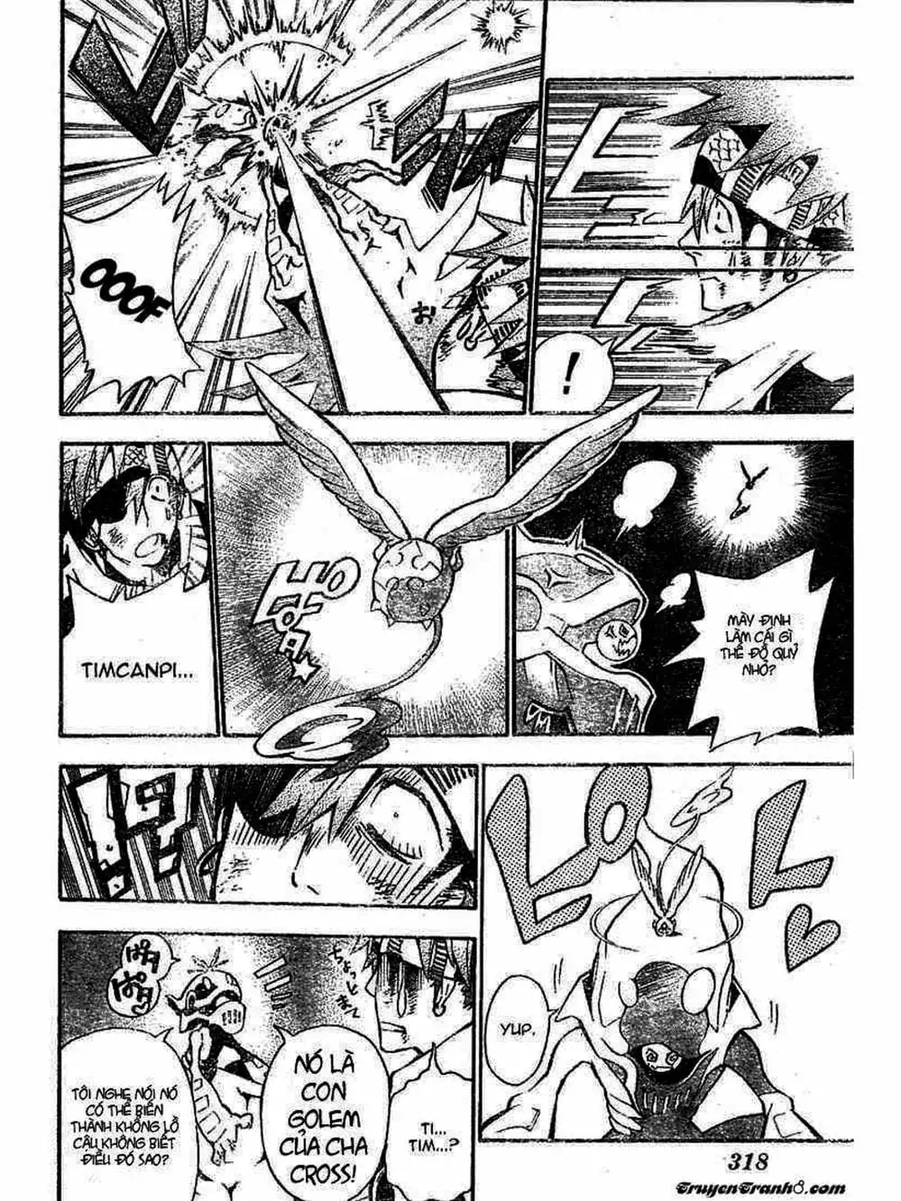 Truyện Tranh Quái Vật Sinh Ra Từ Linh Hồn Chết Chóc - D. Gray-Man trang 8