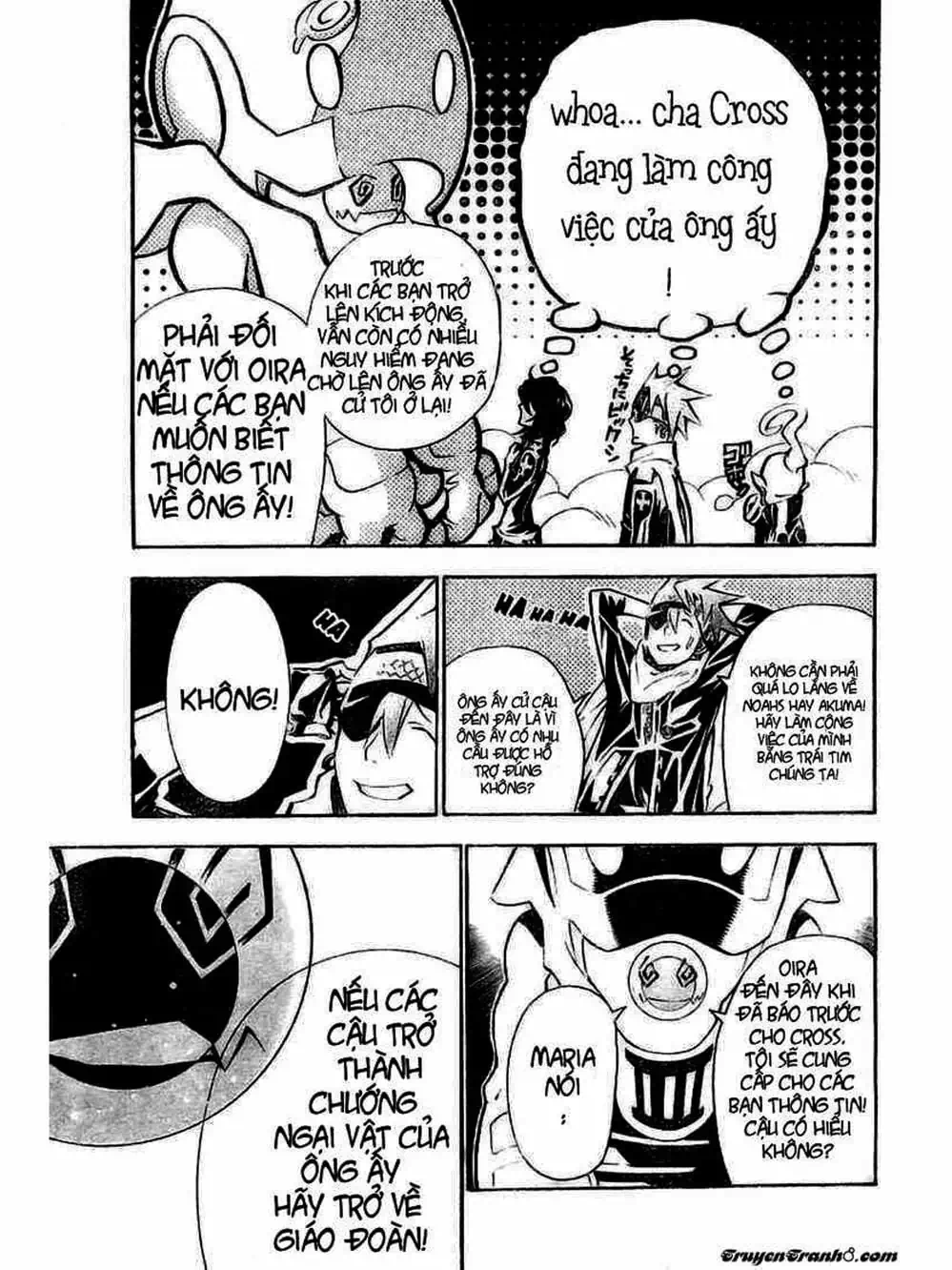 Truyện Tranh Quái Vật Sinh Ra Từ Linh Hồn Chết Chóc - D. Gray-Man trang 8