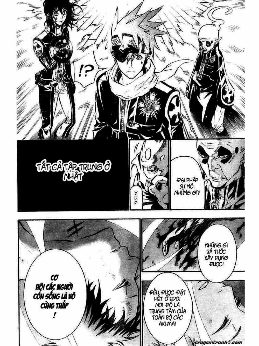 Truyện Tranh Quái Vật Sinh Ra Từ Linh Hồn Chết Chóc - D. Gray-Man trang 8