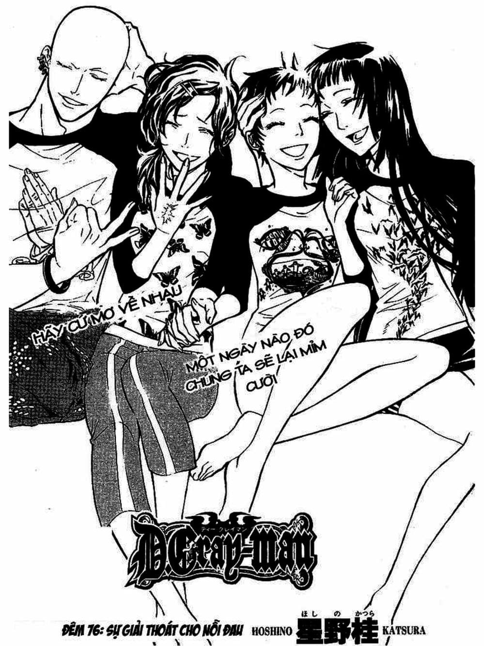 Truyện Tranh Quái Vật Sinh Ra Từ Linh Hồn Chết Chóc - D. Gray-Man trang 8