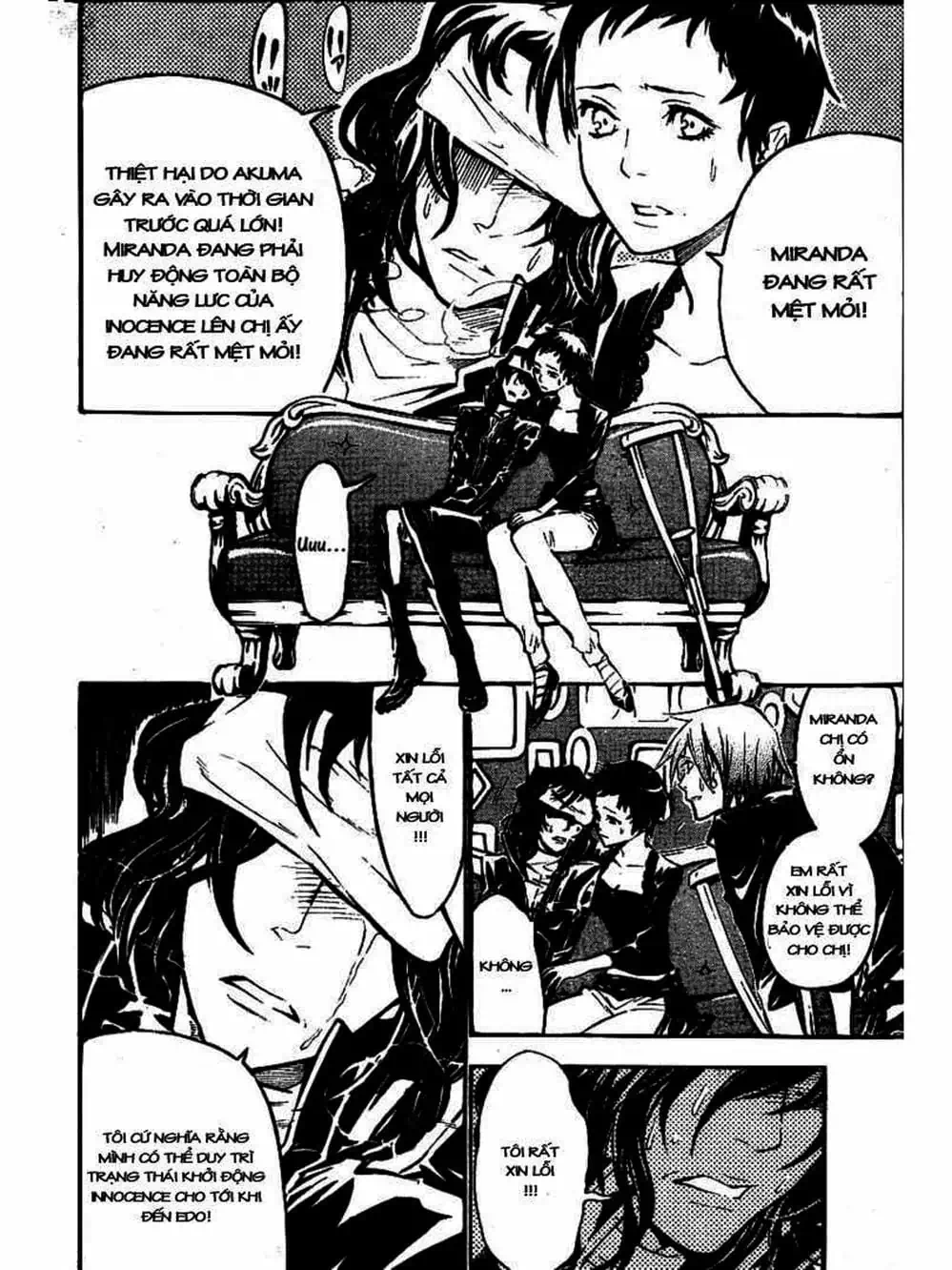 Truyện Tranh Quái Vật Sinh Ra Từ Linh Hồn Chết Chóc - D. Gray-Man trang 8