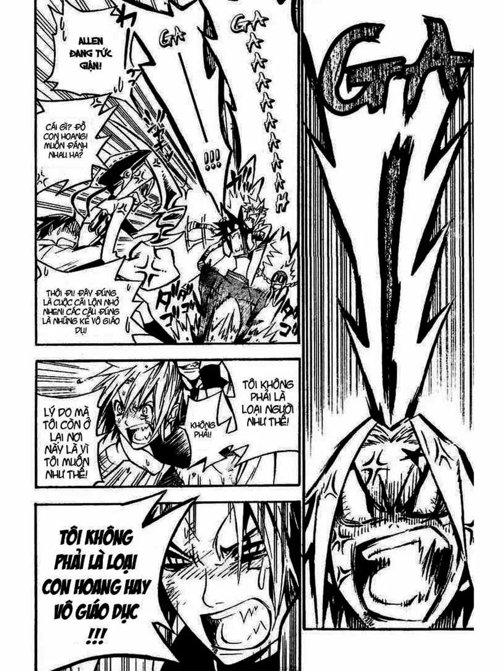 Truyện Tranh Quái Vật Sinh Ra Từ Linh Hồn Chết Chóc - D. Gray-Man trang 8