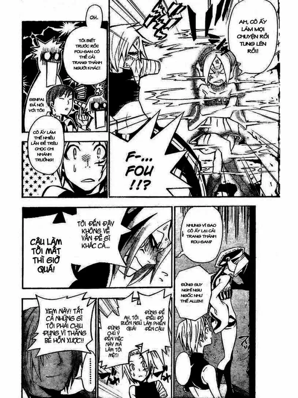 Truyện Tranh Quái Vật Sinh Ra Từ Linh Hồn Chết Chóc - D. Gray-Man trang 8