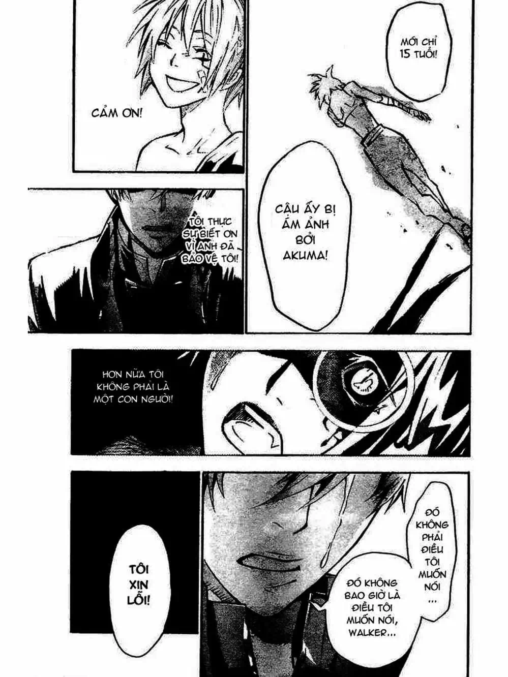 Truyện Tranh Quái Vật Sinh Ra Từ Linh Hồn Chết Chóc - D. Gray-Man trang 8