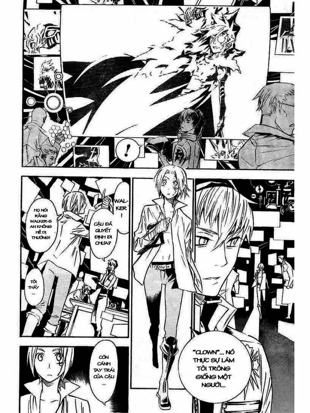 Truyện Tranh Quái Vật Sinh Ra Từ Linh Hồn Chết Chóc - D. Gray-Man trang 8