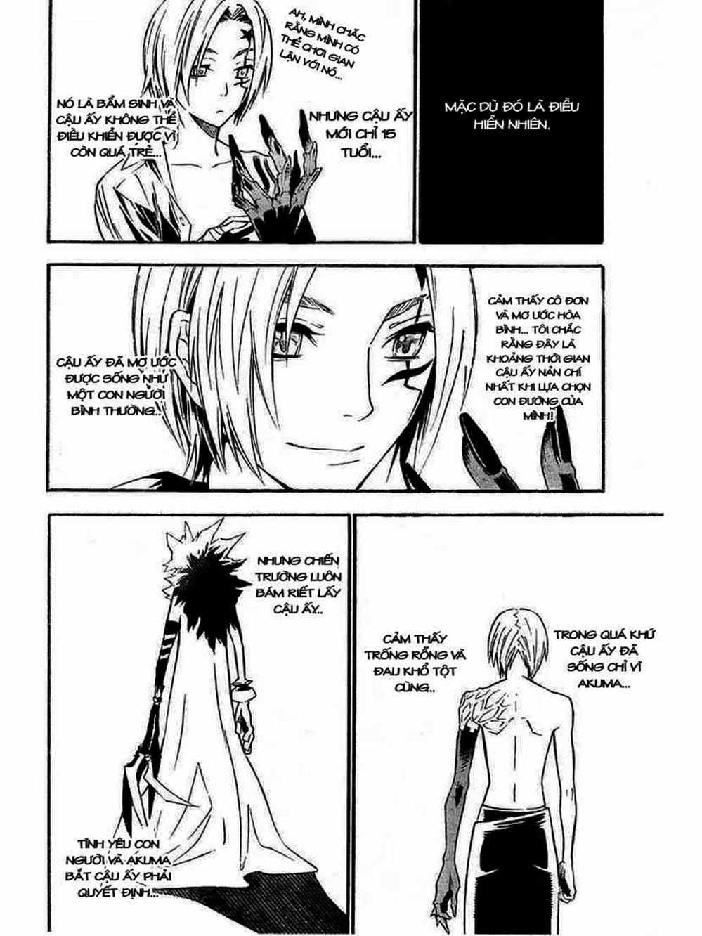 Truyện Tranh Quái Vật Sinh Ra Từ Linh Hồn Chết Chóc - D. Gray-Man trang 8