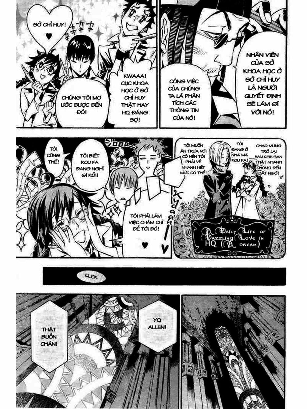 Truyện Tranh Quái Vật Sinh Ra Từ Linh Hồn Chết Chóc - D. Gray-Man trang 8