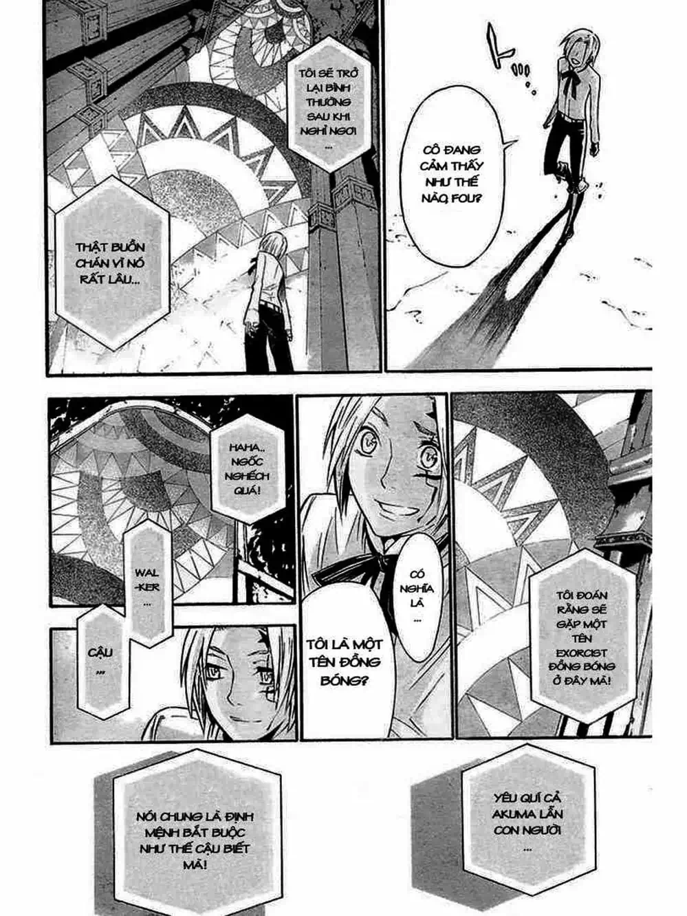 Truyện Tranh Quái Vật Sinh Ra Từ Linh Hồn Chết Chóc - D. Gray-Man trang 8