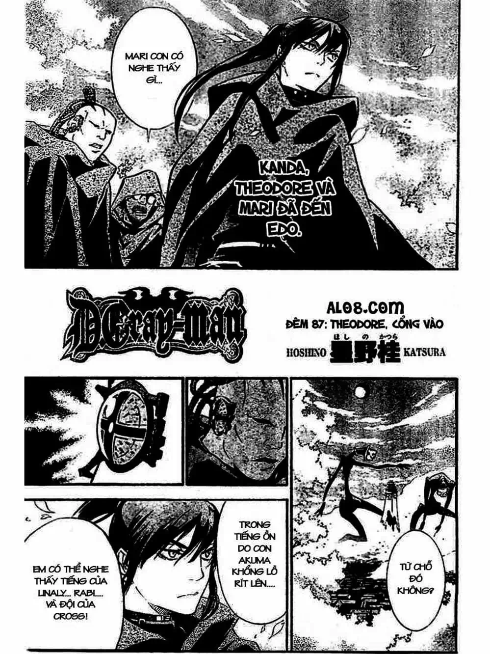 Truyện Tranh Quái Vật Sinh Ra Từ Linh Hồn Chết Chóc - D. Gray-Man trang 8