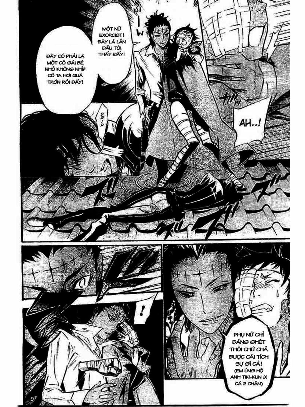 Truyện Tranh Quái Vật Sinh Ra Từ Linh Hồn Chết Chóc - D. Gray-Man trang 8