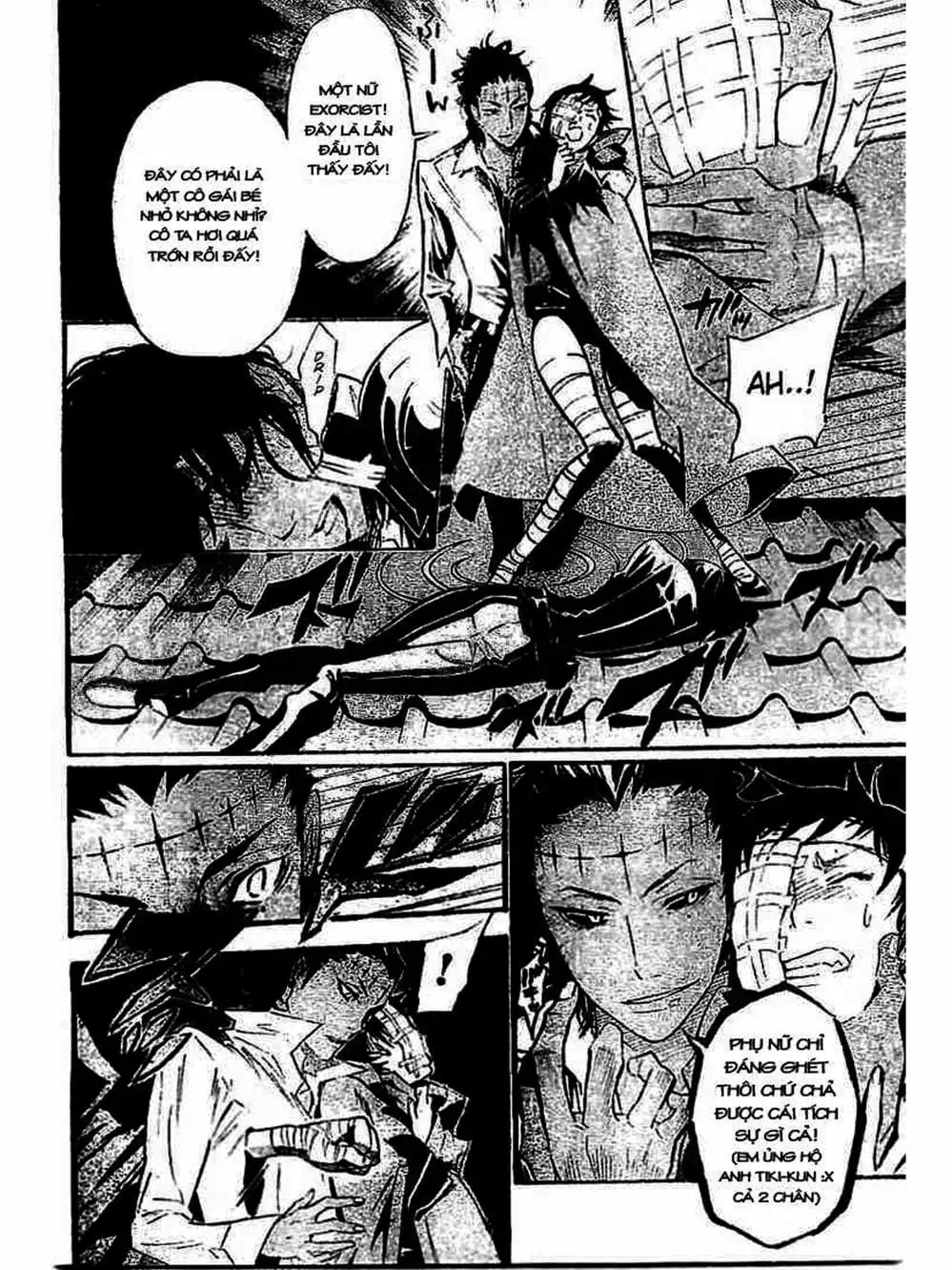 Truyện Tranh Quái Vật Sinh Ra Từ Linh Hồn Chết Chóc - D. Gray-Man trang 8