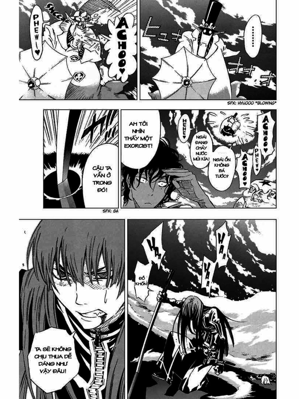 Truyện Tranh Quái Vật Sinh Ra Từ Linh Hồn Chết Chóc - D. Gray-Man trang 8