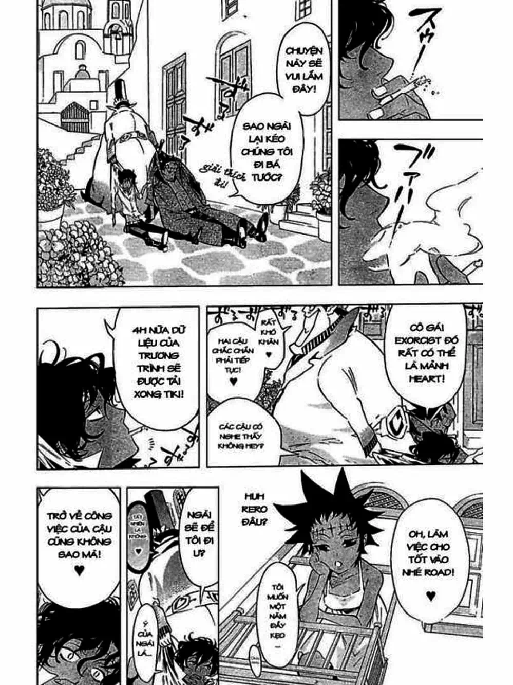 Truyện Tranh Quái Vật Sinh Ra Từ Linh Hồn Chết Chóc - D. Gray-Man trang 8