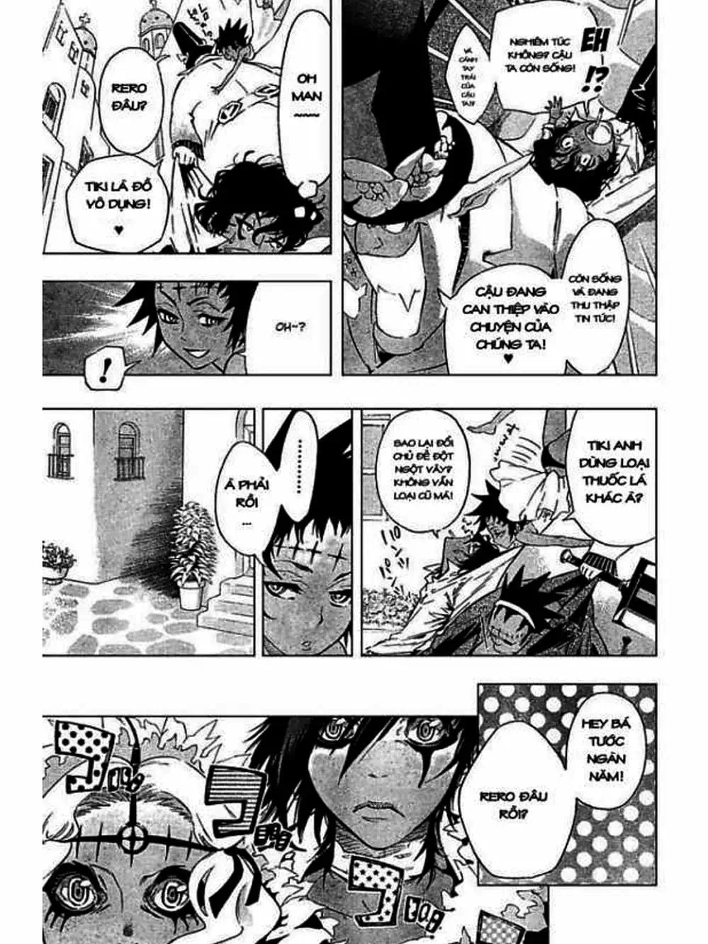 Truyện Tranh Quái Vật Sinh Ra Từ Linh Hồn Chết Chóc - D. Gray-Man trang 8