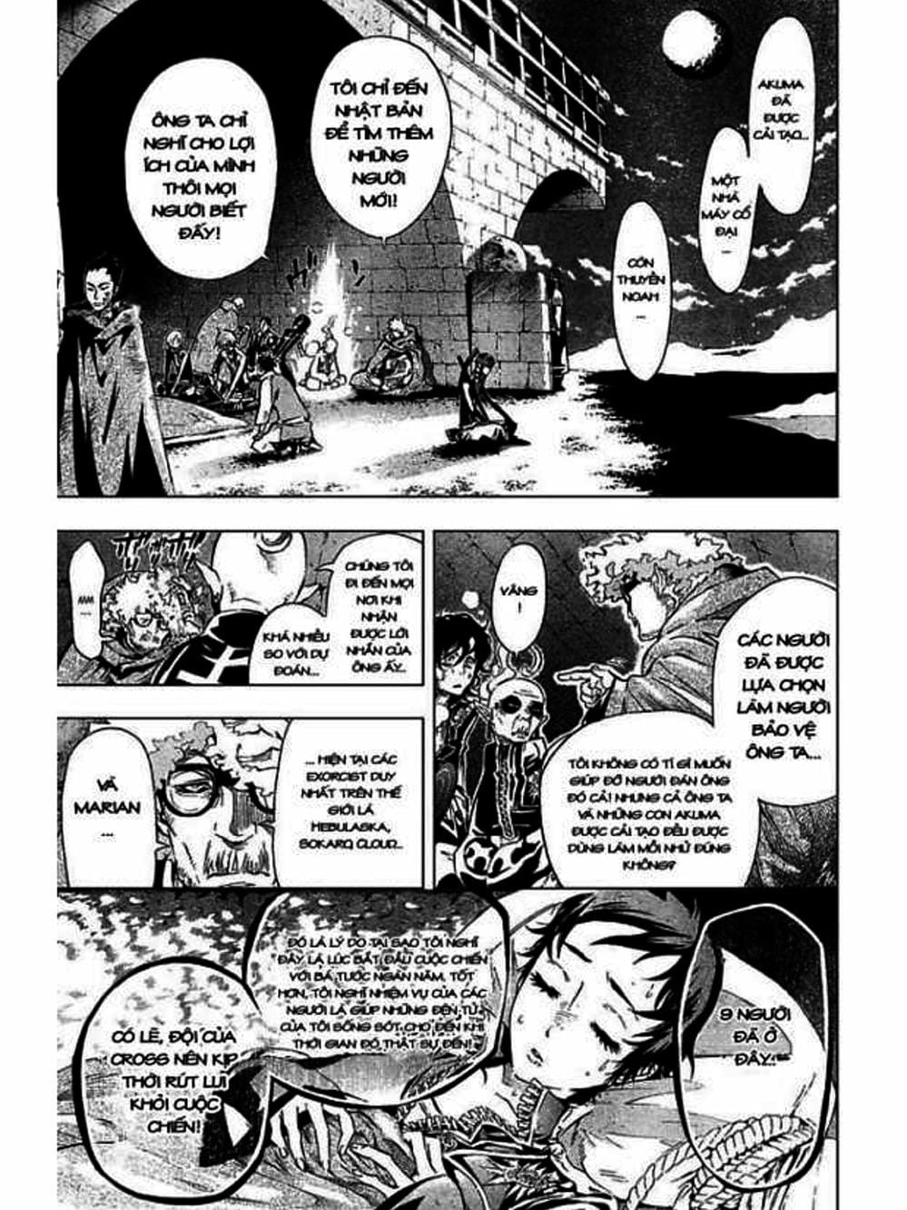 Truyện Tranh Quái Vật Sinh Ra Từ Linh Hồn Chết Chóc - D. Gray-Man trang 8