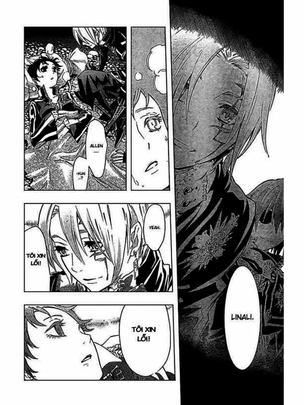 Truyện Tranh Quái Vật Sinh Ra Từ Linh Hồn Chết Chóc - D. Gray-Man trang 8