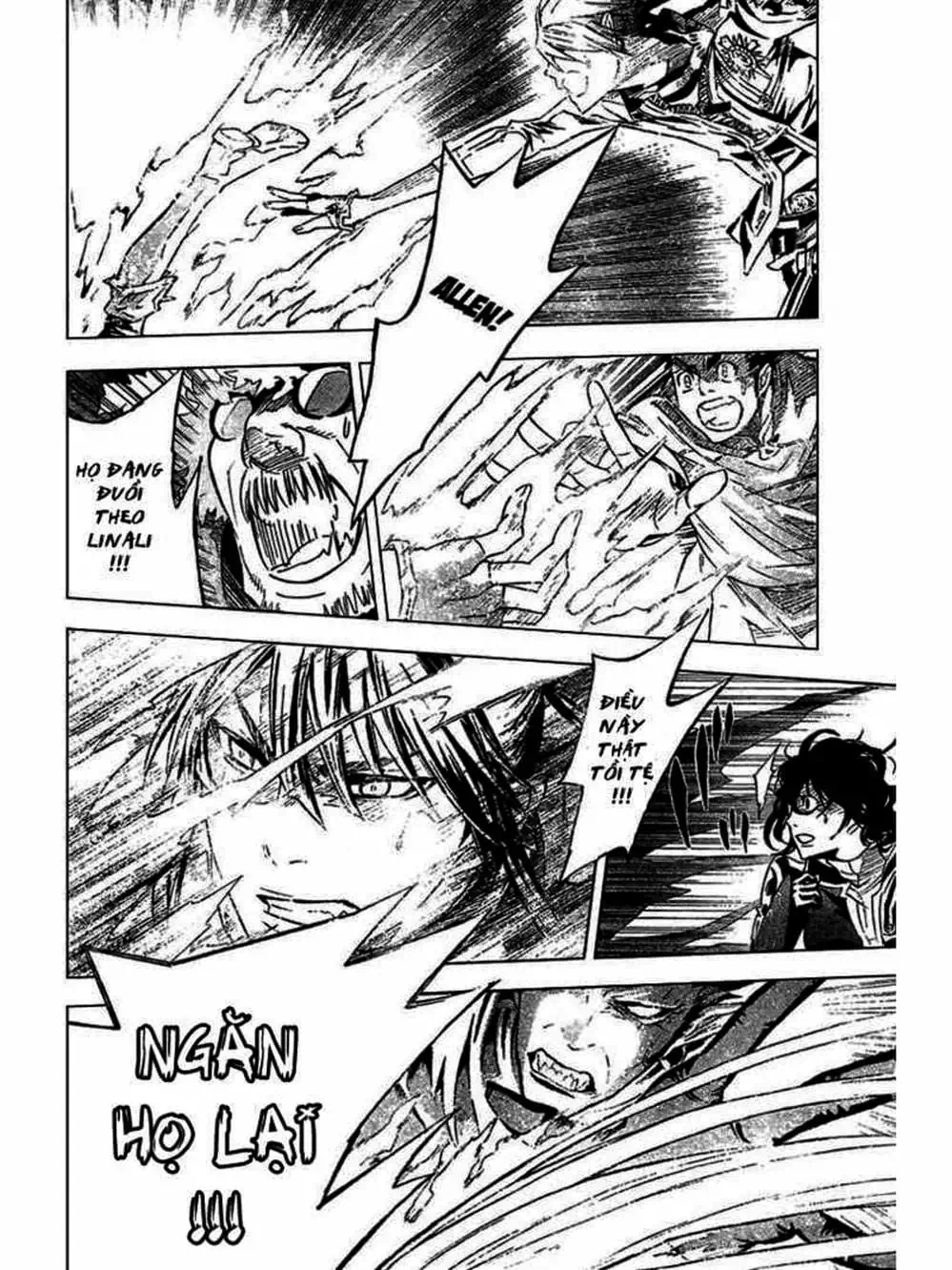 Truyện Tranh Quái Vật Sinh Ra Từ Linh Hồn Chết Chóc - D. Gray-Man trang 8