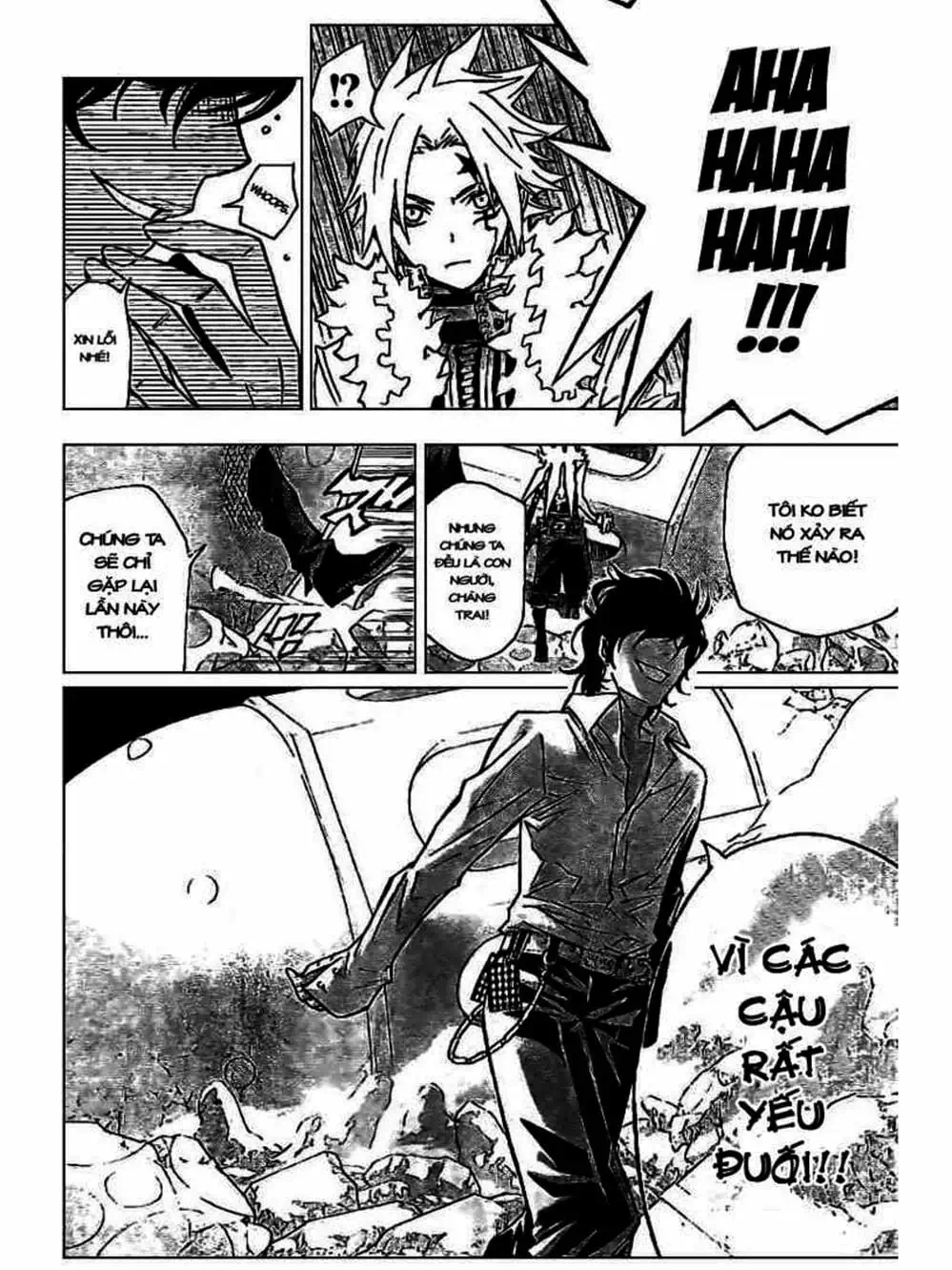 Truyện Tranh Quái Vật Sinh Ra Từ Linh Hồn Chết Chóc - D. Gray-Man trang 8