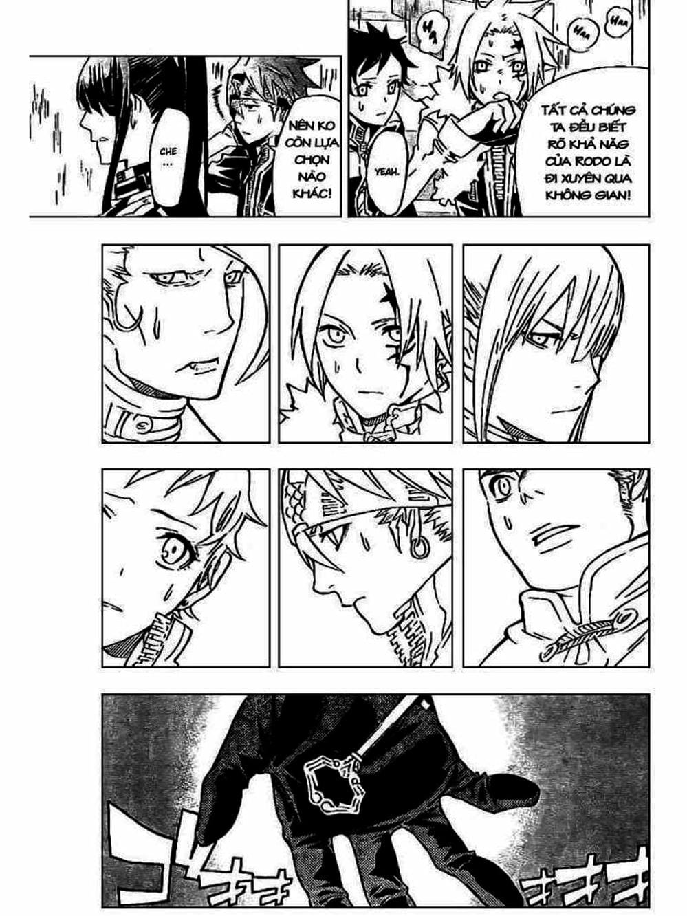 Truyện Tranh Quái Vật Sinh Ra Từ Linh Hồn Chết Chóc - D. Gray-Man trang 8
