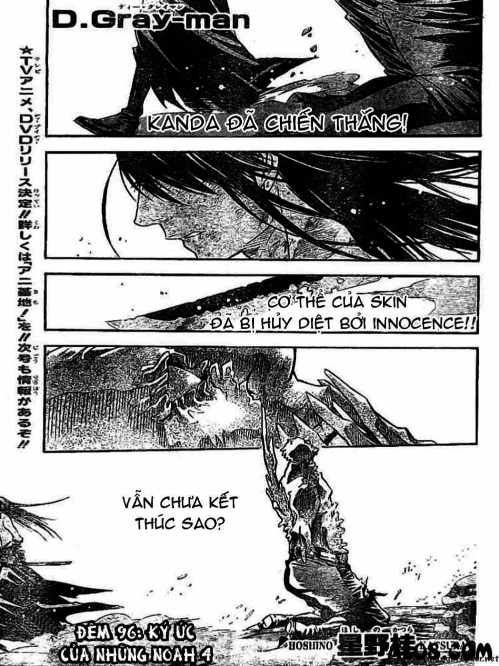 Truyện Tranh Quái Vật Sinh Ra Từ Linh Hồn Chết Chóc - D. Gray-Man trang 8