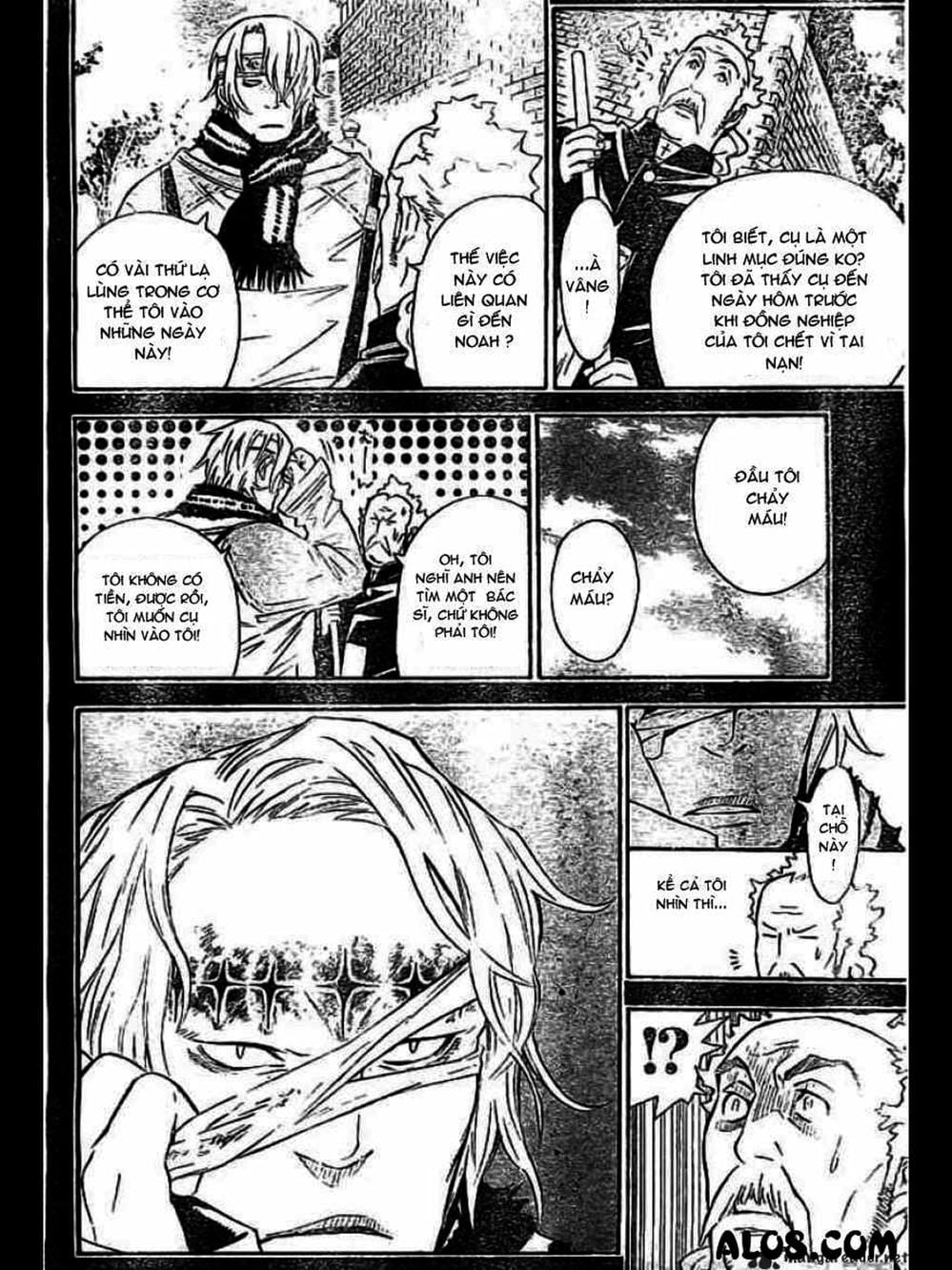 Truyện Tranh Quái Vật Sinh Ra Từ Linh Hồn Chết Chóc - D. Gray-Man trang 8