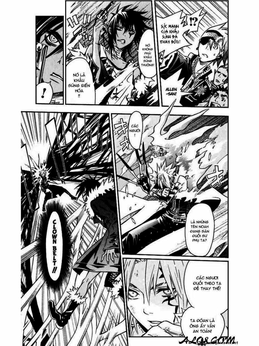 Truyện Tranh Quái Vật Sinh Ra Từ Linh Hồn Chết Chóc - D. Gray-Man trang 8
