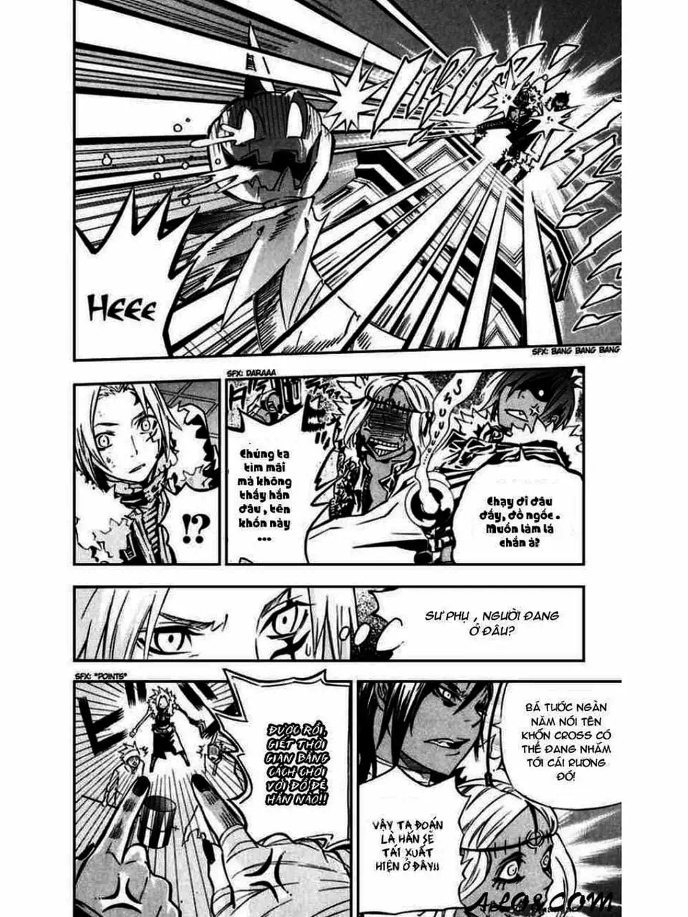 Truyện Tranh Quái Vật Sinh Ra Từ Linh Hồn Chết Chóc - D. Gray-Man trang 8