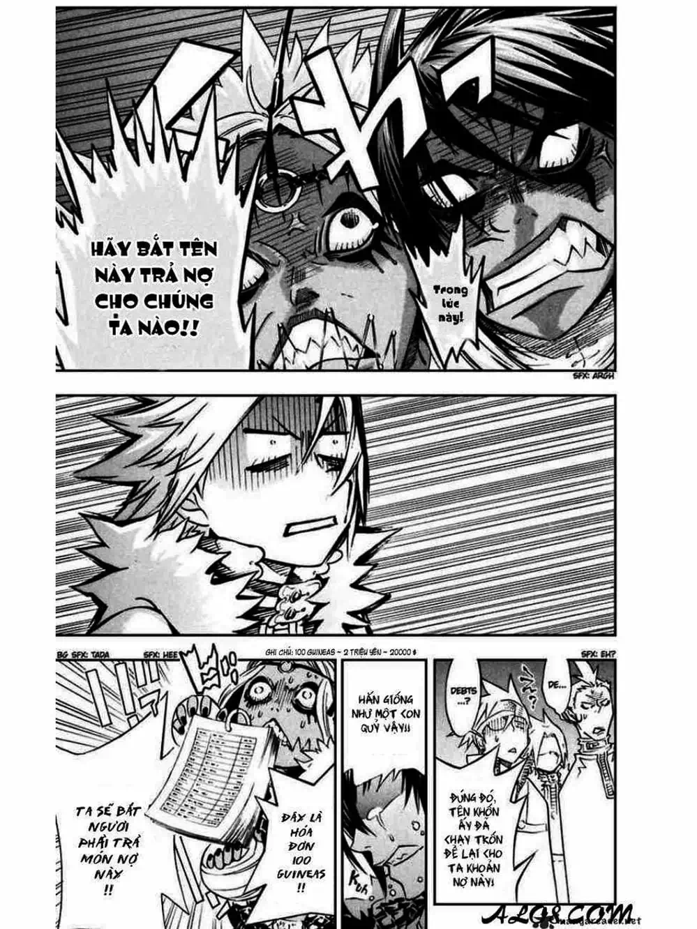 Truyện Tranh Quái Vật Sinh Ra Từ Linh Hồn Chết Chóc - D. Gray-Man trang 8