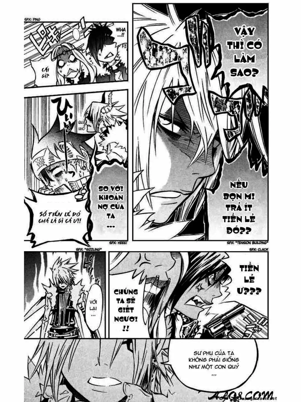 Truyện Tranh Quái Vật Sinh Ra Từ Linh Hồn Chết Chóc - D. Gray-Man trang 8