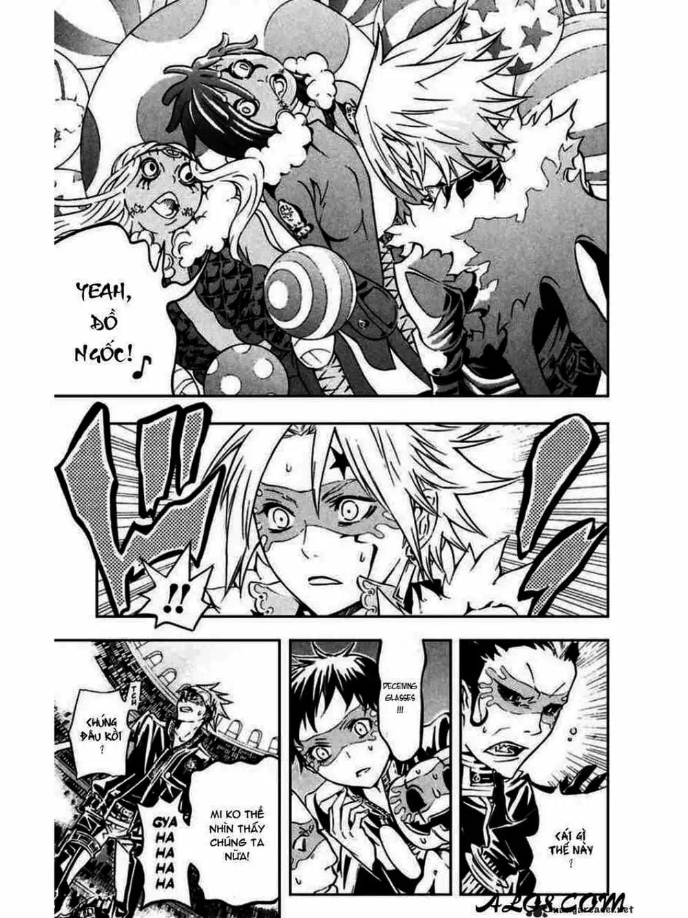 Truyện Tranh Quái Vật Sinh Ra Từ Linh Hồn Chết Chóc - D. Gray-Man trang 8