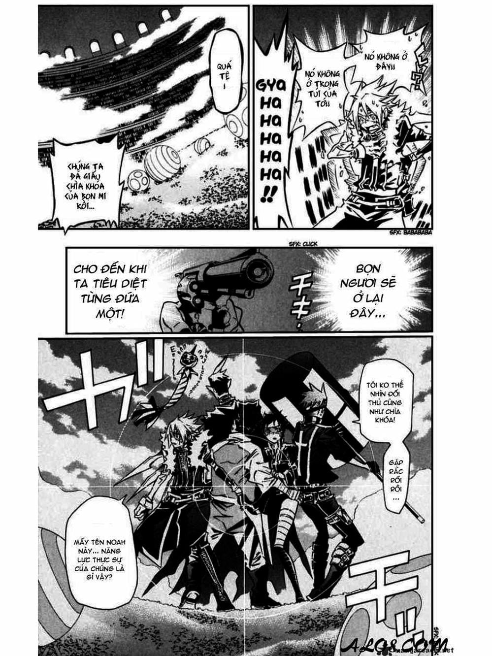 Truyện Tranh Quái Vật Sinh Ra Từ Linh Hồn Chết Chóc - D. Gray-Man trang 8