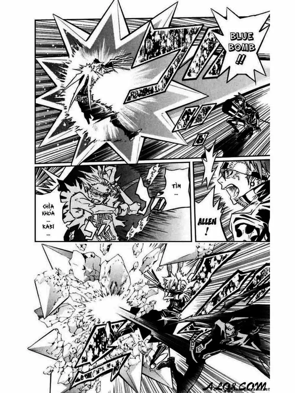 Truyện Tranh Quái Vật Sinh Ra Từ Linh Hồn Chết Chóc - D. Gray-Man trang 8