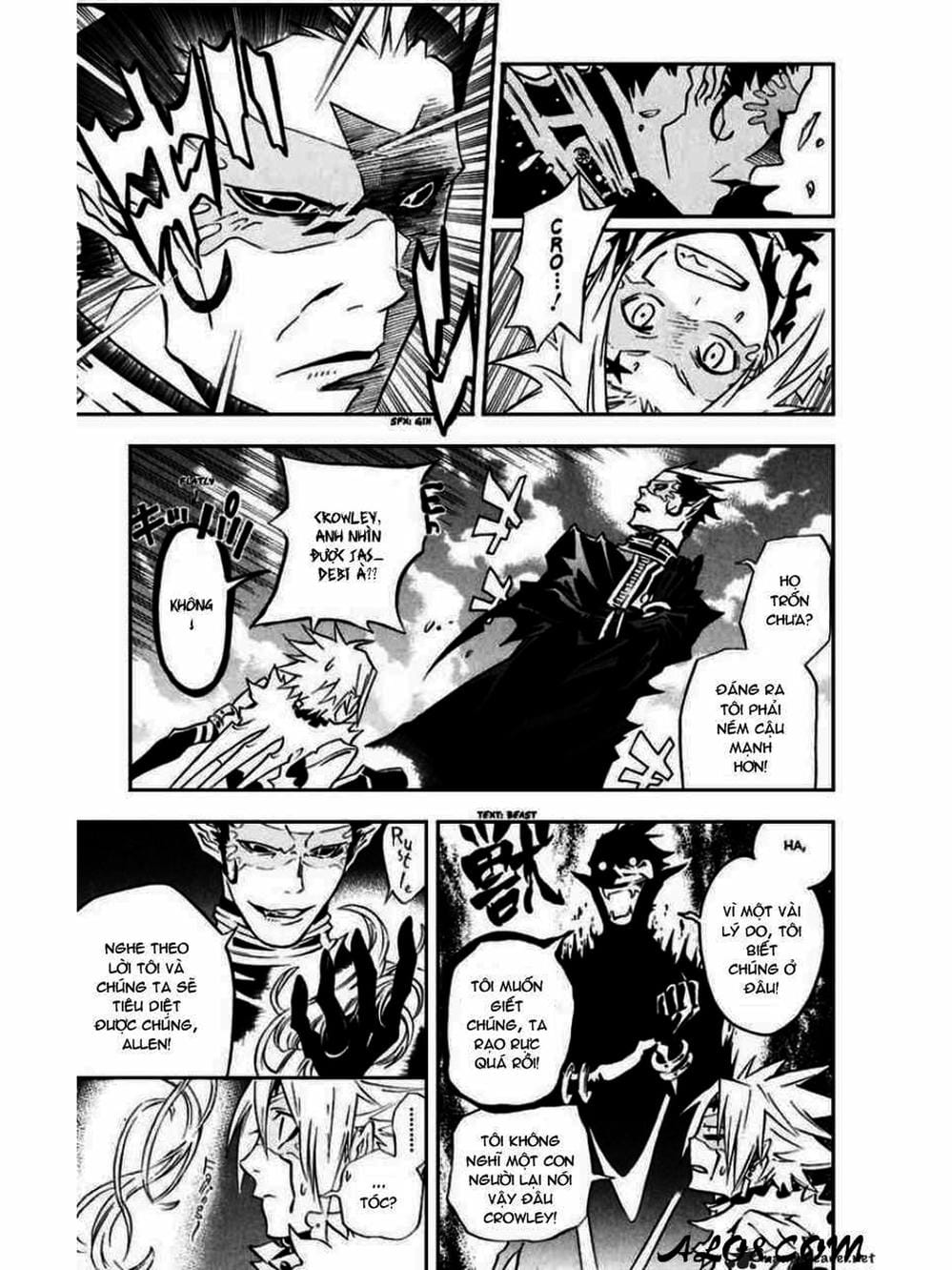 Truyện Tranh Quái Vật Sinh Ra Từ Linh Hồn Chết Chóc - D. Gray-Man trang 8