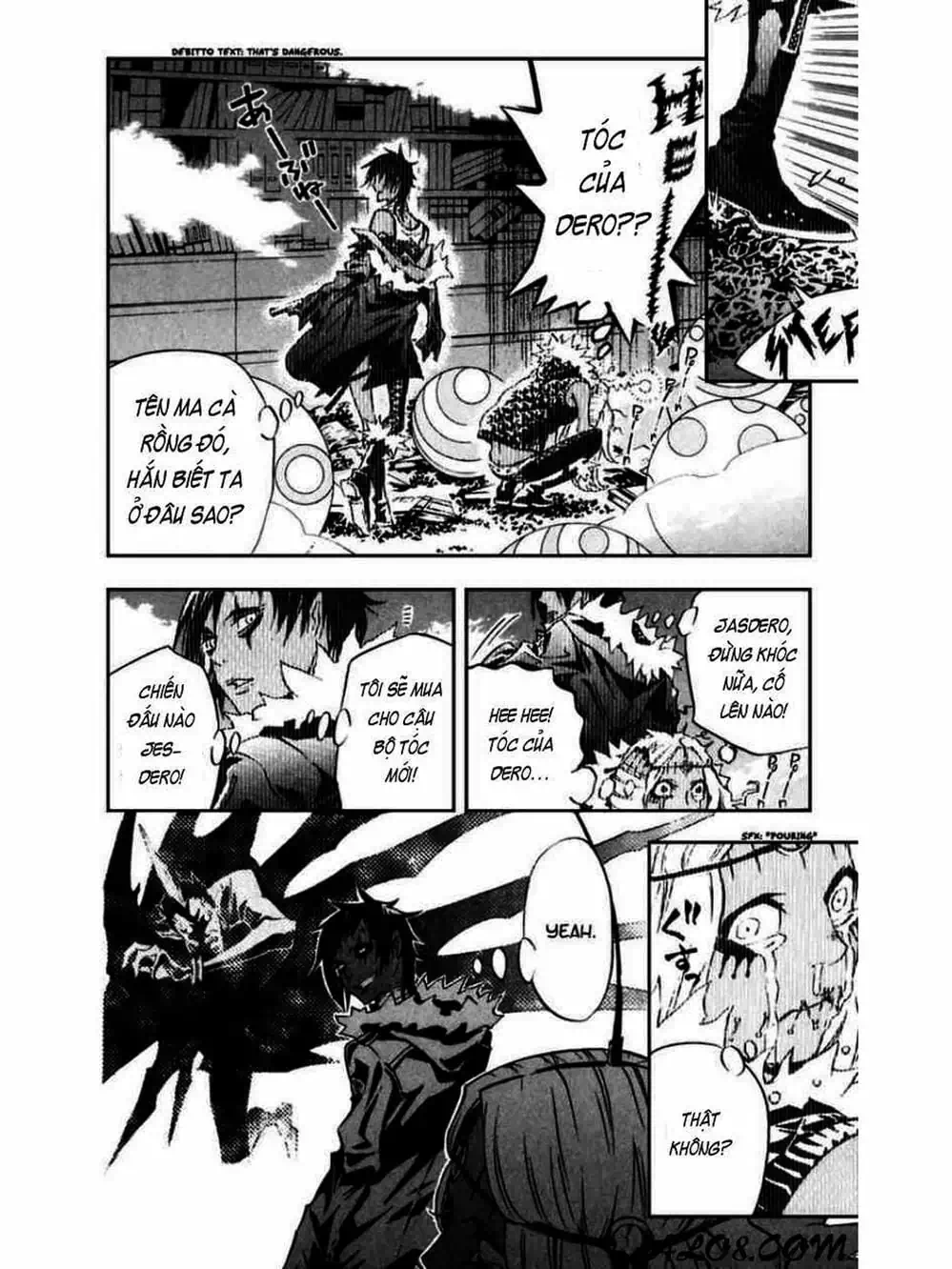 Truyện Tranh Quái Vật Sinh Ra Từ Linh Hồn Chết Chóc - D. Gray-Man trang 8