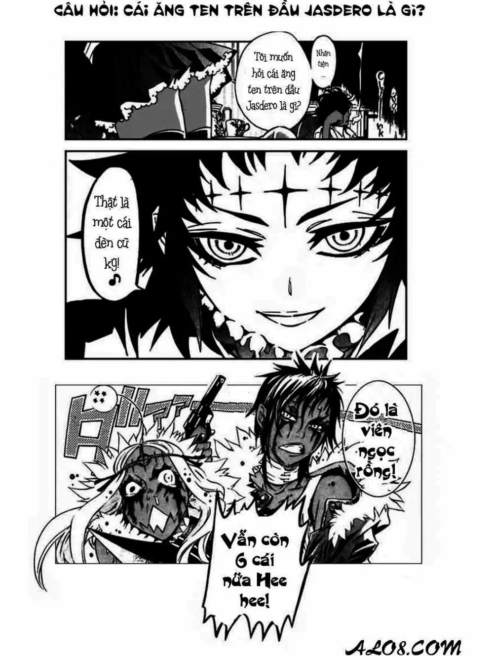 Truyện Tranh Quái Vật Sinh Ra Từ Linh Hồn Chết Chóc - D. Gray-Man trang 8