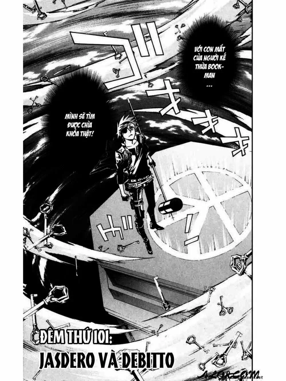 Truyện Tranh Quái Vật Sinh Ra Từ Linh Hồn Chết Chóc - D. Gray-Man trang 8