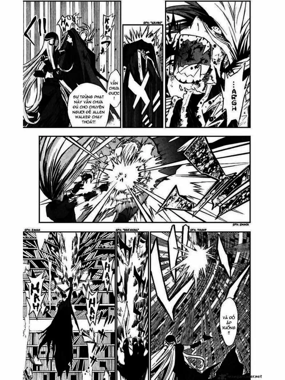 Truyện Tranh Quái Vật Sinh Ra Từ Linh Hồn Chết Chóc - D. Gray-Man trang 8