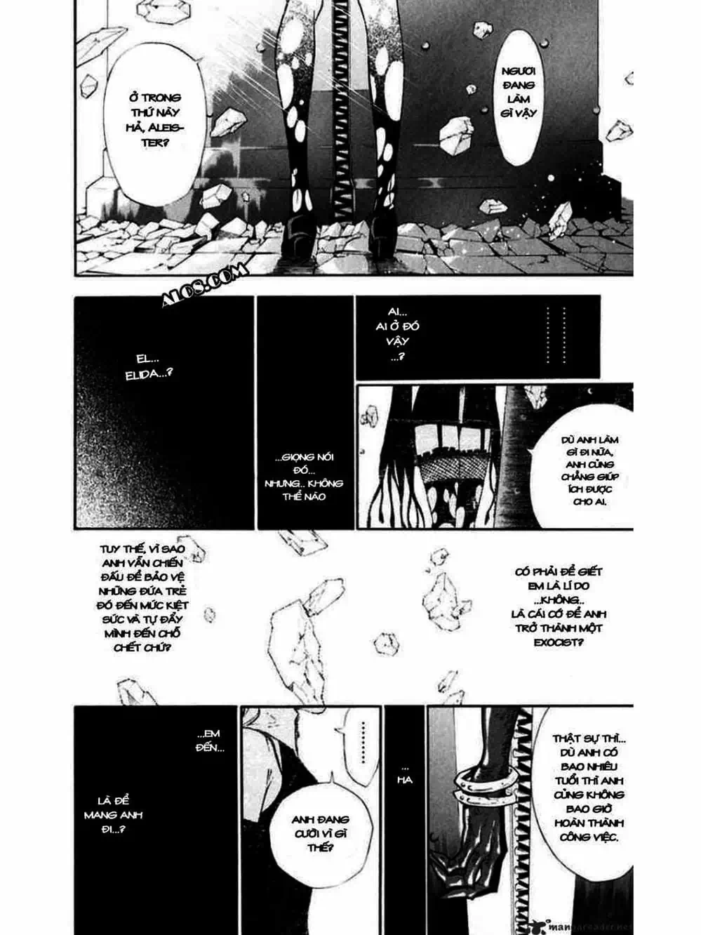 Truyện Tranh Quái Vật Sinh Ra Từ Linh Hồn Chết Chóc - D. Gray-Man trang 8