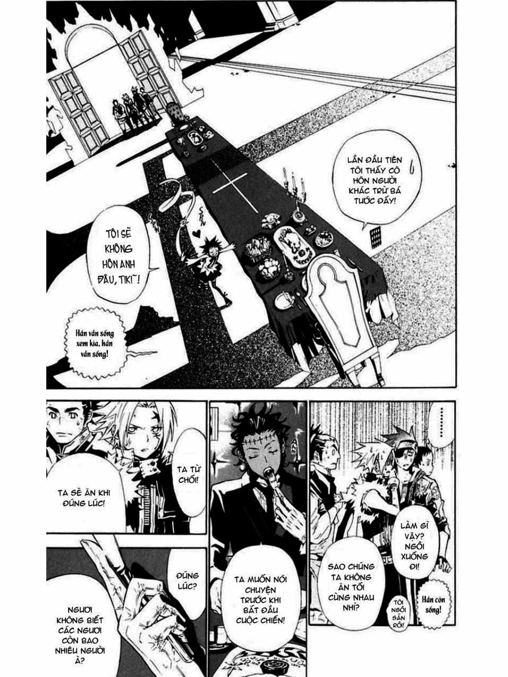 Truyện Tranh Quái Vật Sinh Ra Từ Linh Hồn Chết Chóc - D. Gray-Man trang 8
