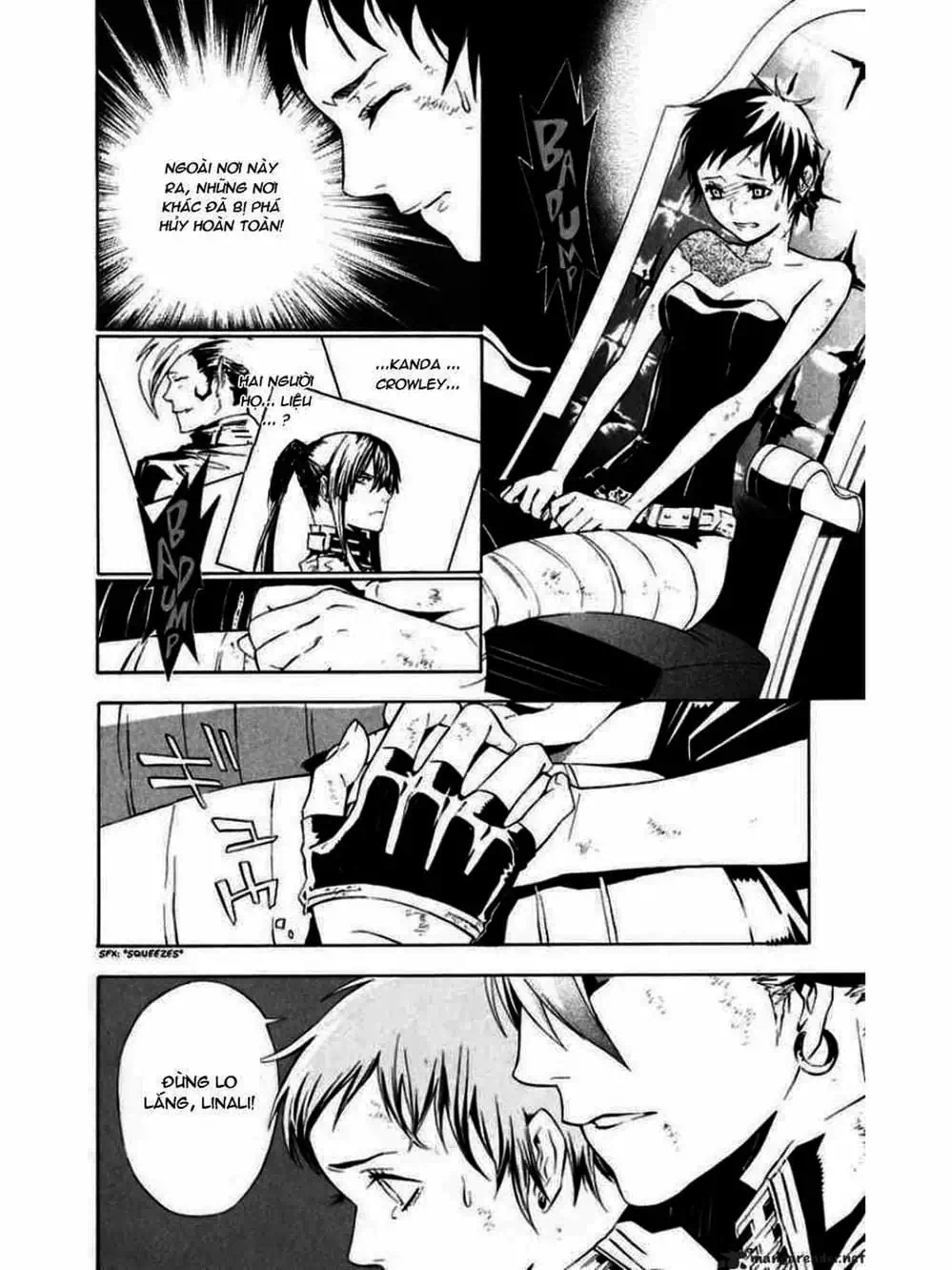 Truyện Tranh Quái Vật Sinh Ra Từ Linh Hồn Chết Chóc - D. Gray-Man trang 8