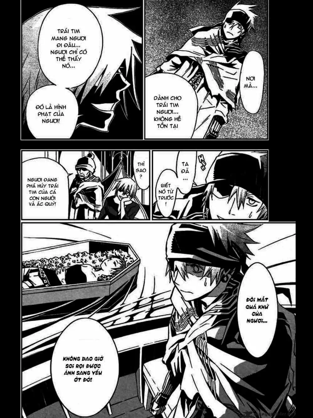 Truyện Tranh Quái Vật Sinh Ra Từ Linh Hồn Chết Chóc - D. Gray-Man trang 8