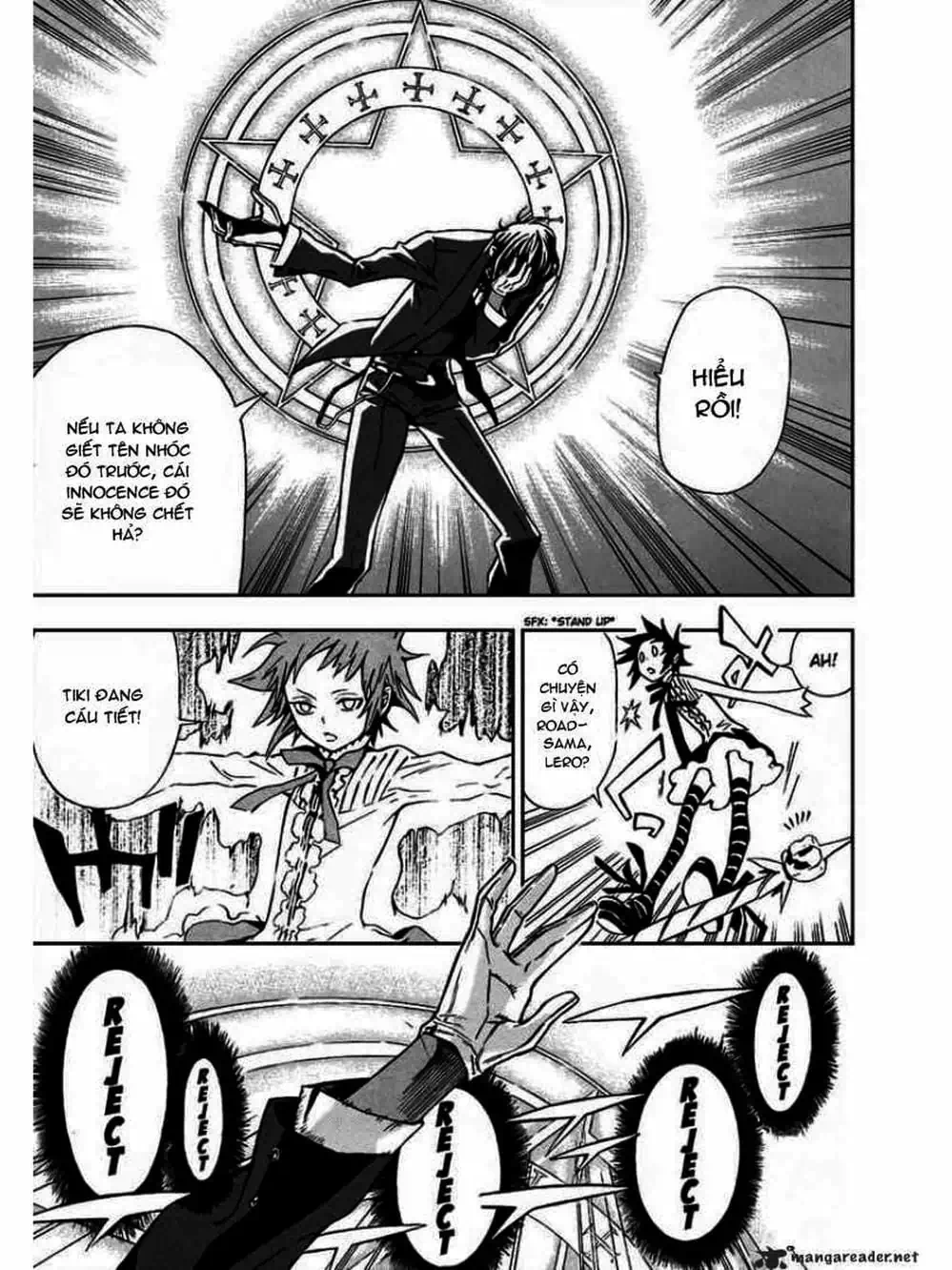 Truyện Tranh Quái Vật Sinh Ra Từ Linh Hồn Chết Chóc - D. Gray-Man trang 8