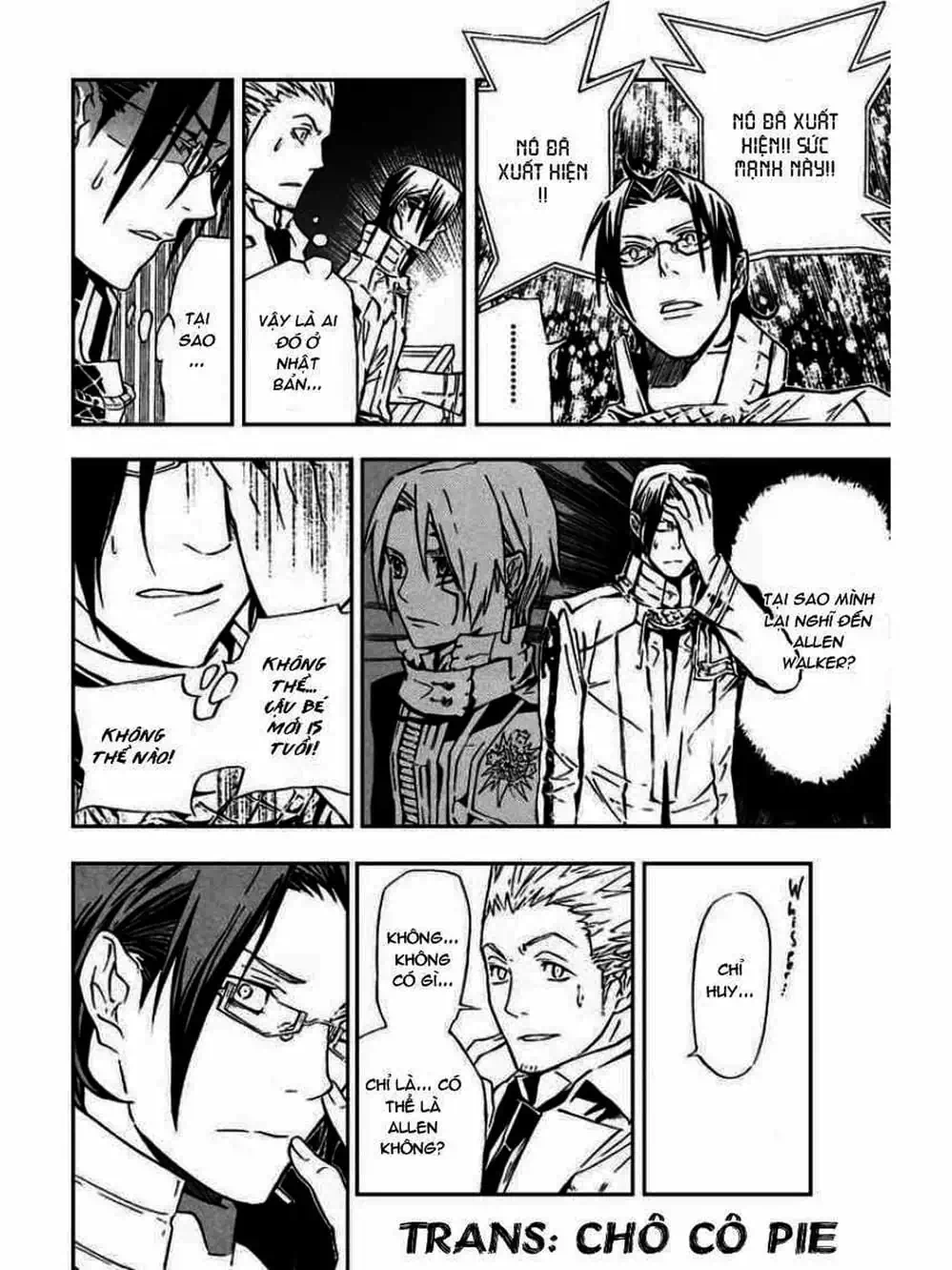 Truyện Tranh Quái Vật Sinh Ra Từ Linh Hồn Chết Chóc - D. Gray-Man trang 8