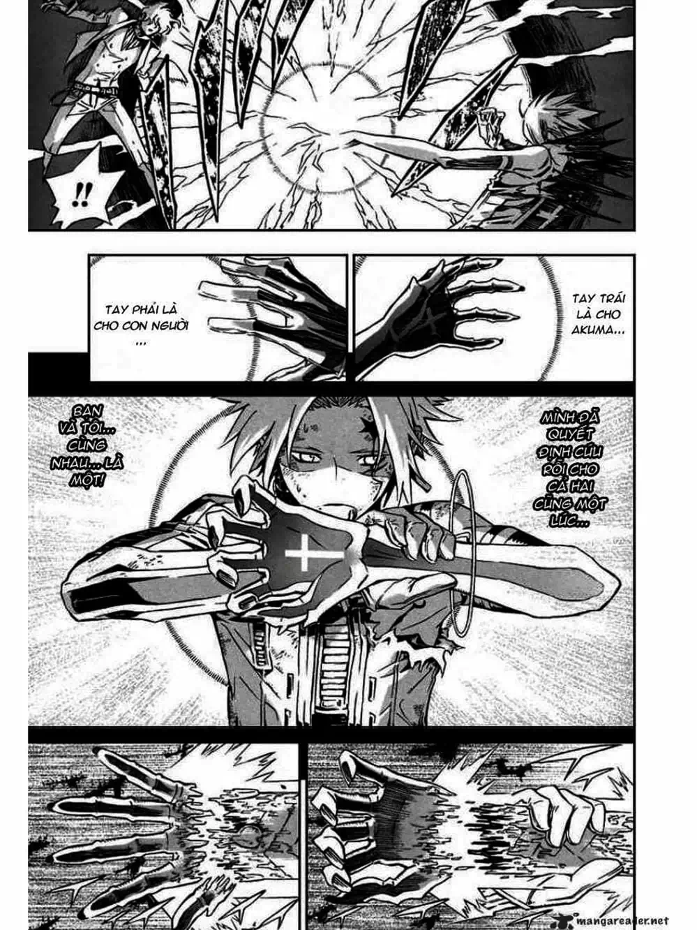 Truyện Tranh Quái Vật Sinh Ra Từ Linh Hồn Chết Chóc - D. Gray-Man trang 8